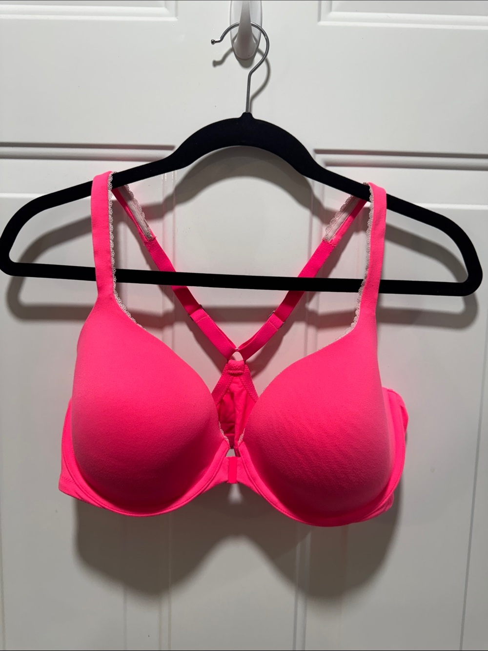 Victoria's Secret Neon Pink Push-Up Bra